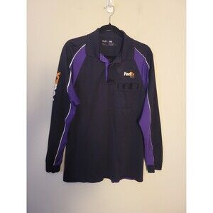 FedEx Express Mens Long Sleeve Shirt Sz L